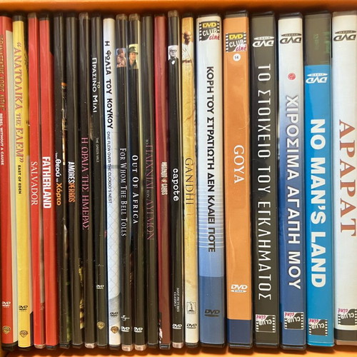 DVDs cinema movies like new with subtitles