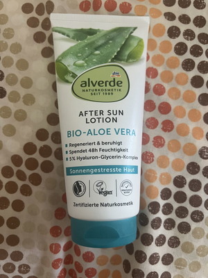 Alverde After Sun Lotion with Aloe Vera 200ml