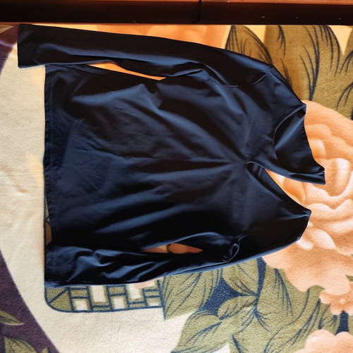 Tight t-shirt with one strap used, black, size L