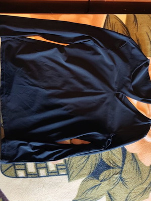 Tight t-shirt with one strap used, black, size L