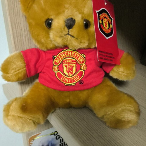 Manchester United authentic teddy bear new