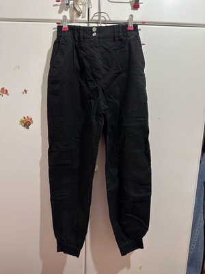 Black cargo pants American Eagle used, size S