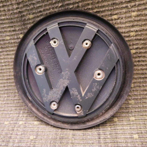 Volkswagen emblem used, genuine authentic car part
