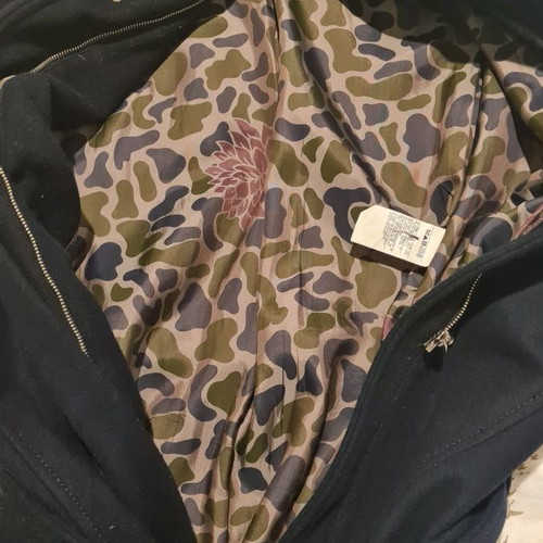 Sisley coat dark blue size 42 used, Italian