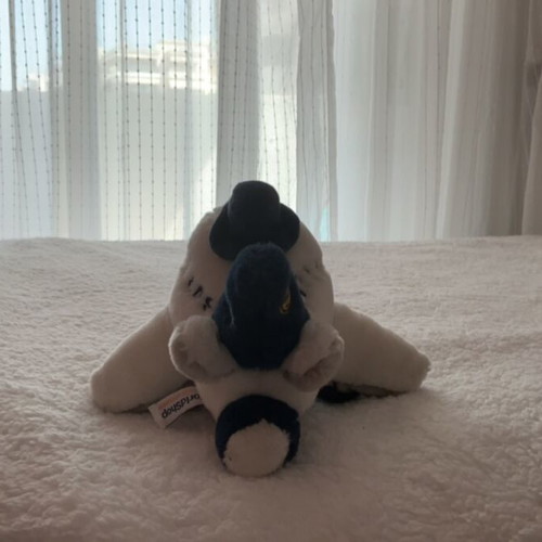 Kidstoy airplane stuffed toy like new, very soft