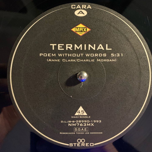 Terminal Poem Without Words 12" maxi single like new