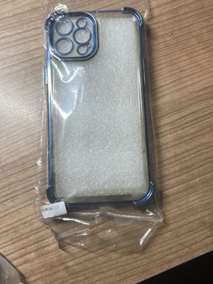 iPhone 12 Pro Max case like new, blue, durable against drops