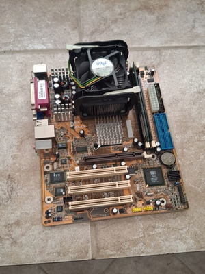 Motherboard with Intel Pentium 4 used