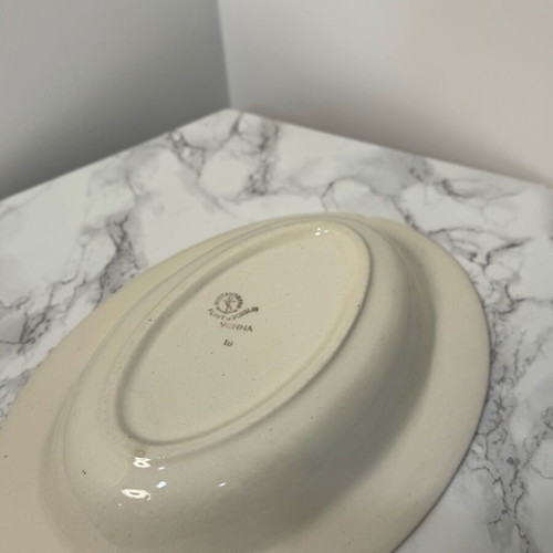 Vienna porcelain bowl used, vintage, ceramic
