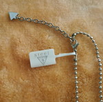 Guess necklace new, silver