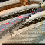  Bonendis handbag ecru τσάντα με χρυσή αλυσίδα αφόρετη ΠΡΟΣΦΟΡΑ
