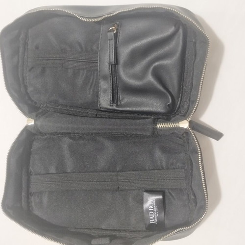 Carolina Herrera Bad Boy toiletry bag new with gift keychain