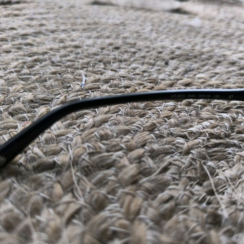 Vogue women's eyeglass frames used with case and cleaning cloth