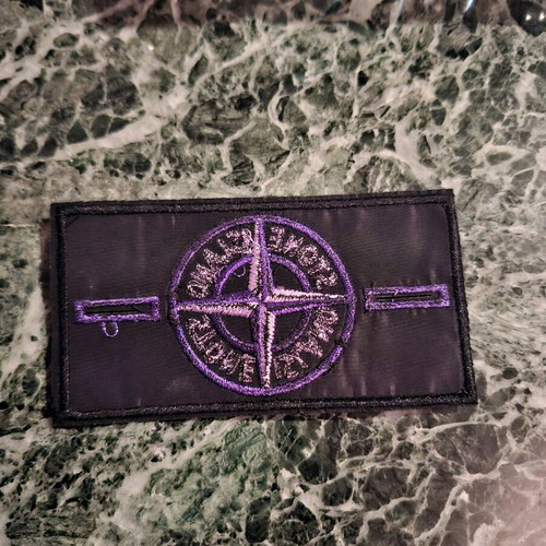 Stone Island patch new, purple