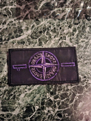Stone Island patch new, purple