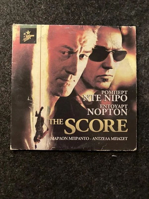 The Score DVD used, crime film with subtitles