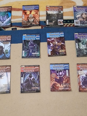 Comics magazines Fantasy Heroes and World of Warcraft like new, 26 issues