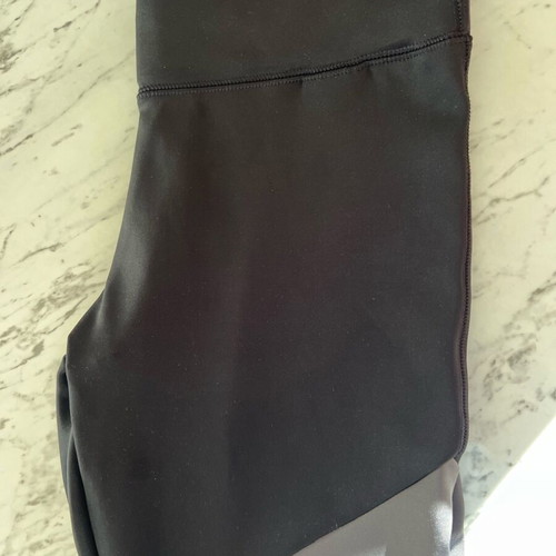 Adidas leggings used, black and gray