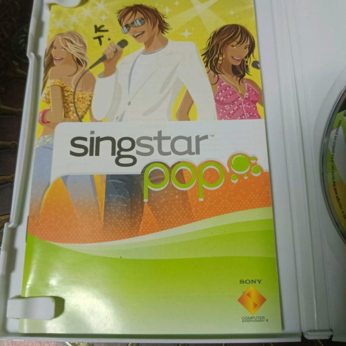 SingStar Pop for Sony PS2 like new