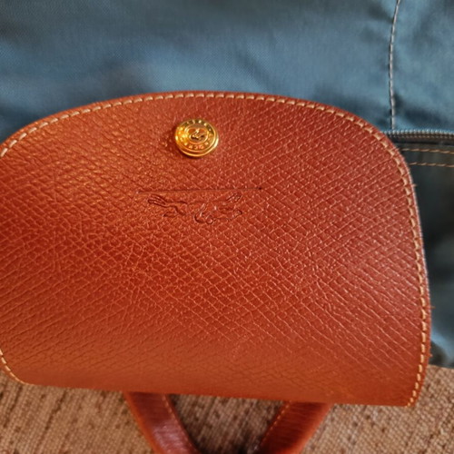Longchamp Les Pliages Backpack like new, blue, waterproof material