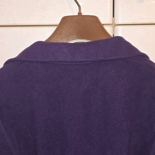 Vergi blouse purple suede like new, size S