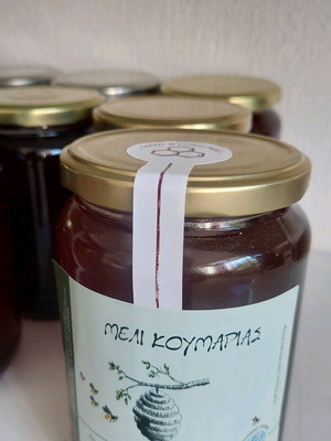 Мед от кумаария нов 950г от производство в Източен Олимп