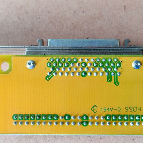 External SCSI-2 port used, code 194V-0 / 9904