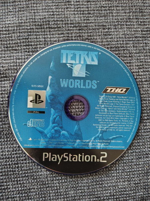 Tetris Worlds PlayStation 2 disc used