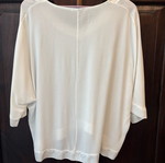 Λευκό Top Celestino σαν καινούργιο, one size, μανίκι 3/4