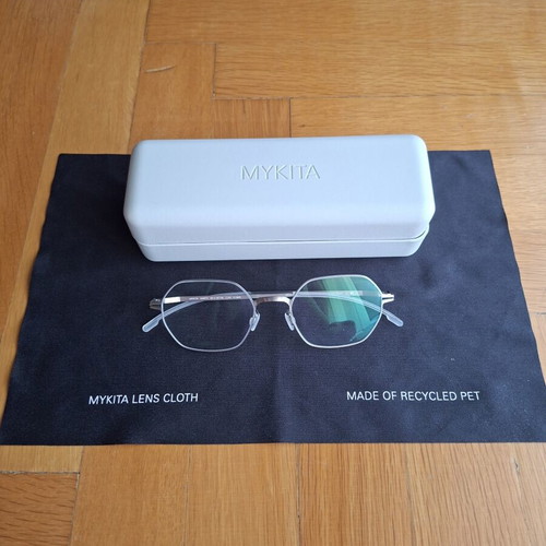 Mykita Santo glasses like new, silver, minimal design