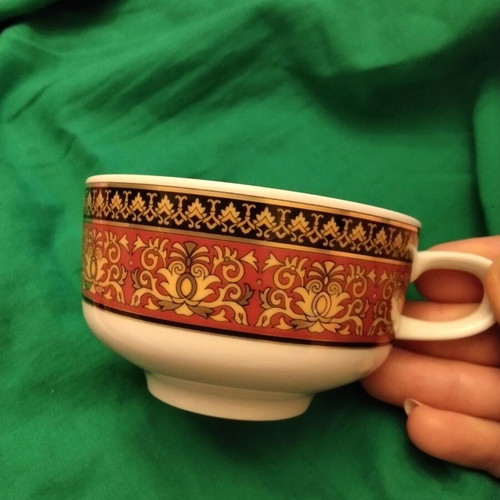 Versace Medusa Red Cup new, Rosenthal collaboration