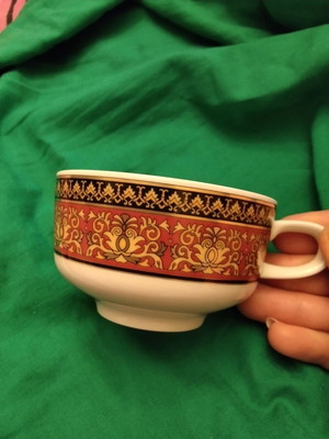 Versace Medusa Red Cup new, Rosenthal collaboration