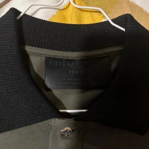 Polo Philipp Plein like new, size L, black and green