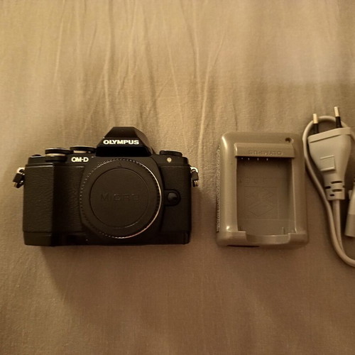 Olympus OM-D EM-10 camera body, black