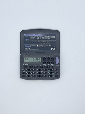 Canon ZX-300 electronic organizer used