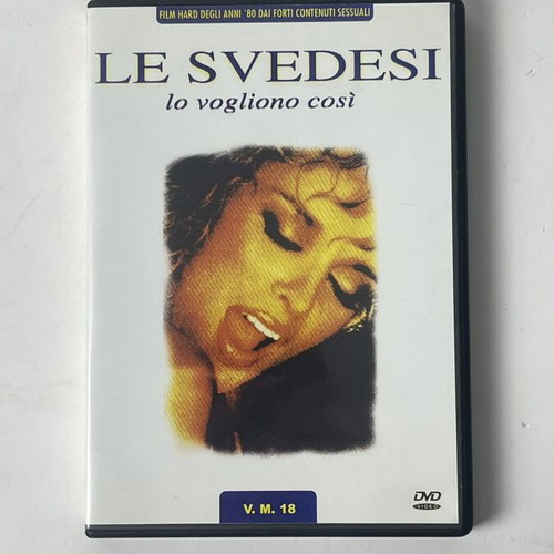 Le Svedesi Lo Vogliono Così DVD used, adult collector edition