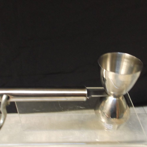 Drink jigger with handle inox stainless steel cocktail barista barman cocktail new