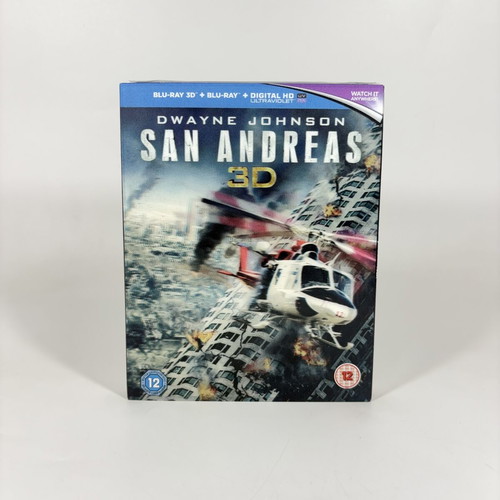 San Andreas 3D Blu-ray new with Greek subtitles
