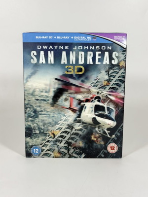 San Andreas 3D Blu-ray new with Greek subtitles
