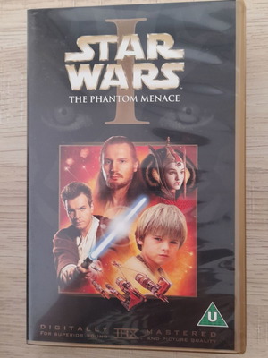 Star Wars The Phantom Menace / Attack of the Clones VHS like new, set of two