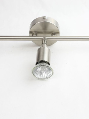 Metallic three-light wall and ceiling sconce new