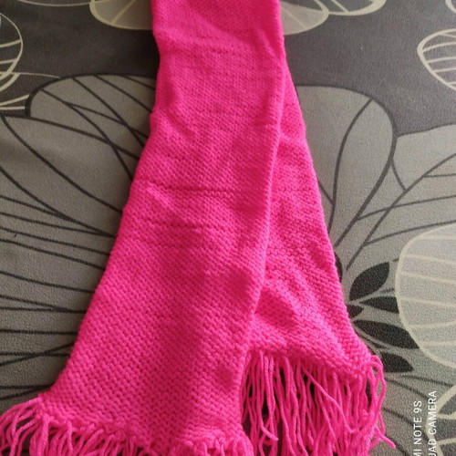 Knitted handmade kids scarf new, warm and soft