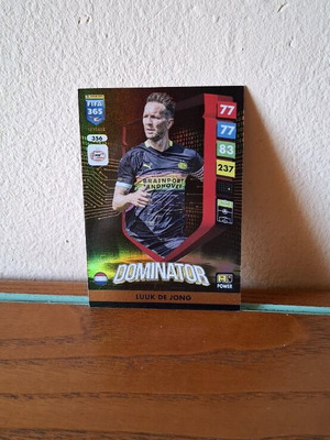 Panini FIFA 365 Dominator Luuk De Jonk καινούργια κάρτα