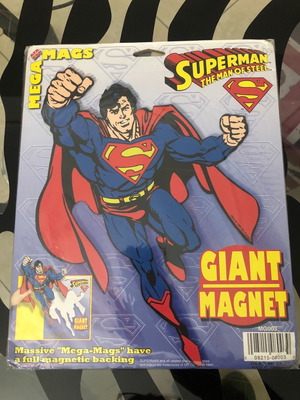 Superman Giant Magnet Set καινούργιο 1997 DC Comics
