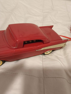 Vintage '57 Chevy Car Telephone Telemania, red