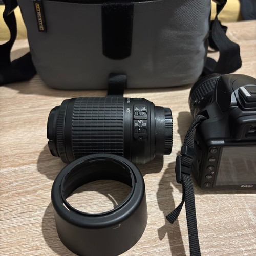 Nikon D3400 Kit like new with 18-55mm and 55-200mm lenses