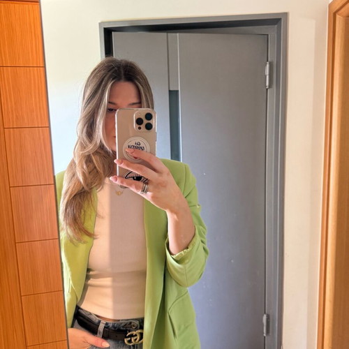 Vassia Kostara jacket like new, green, loose fit