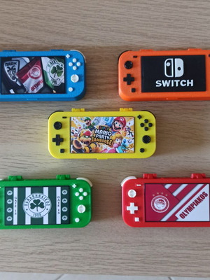 Nintendo Switch cartridge case with 2 customizable screens, new