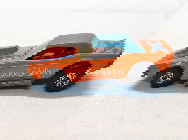 Vintage 1975 Matchbox Superfast Orange Revin Rebel Dodge Challenger αυτοκινητάκι