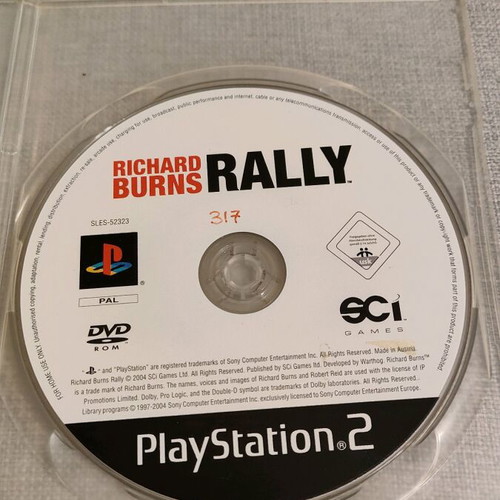 Richard Burns Rally PlayStation 2 used, racing